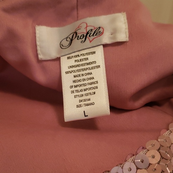 Profile Sequin Mini One Shoulder Dress - Picture 6 of 6